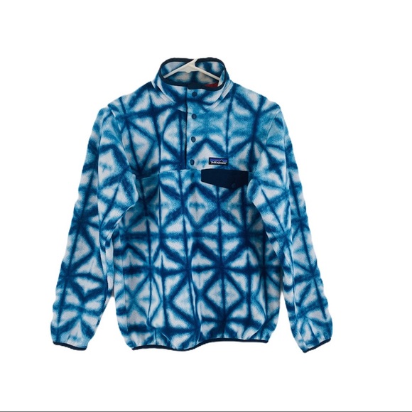 Patagonia Sweaters - 🚫SOLD🚫 Patagonia Shibori Synchilla Pullover Blue